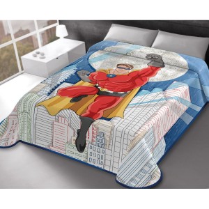 img-ΚΟΥΒΕΡΤΑ ΙΣΠΑΝΙΑΣ ΜΟΝΗ 160X220 BELPLA STER 324 BLUE