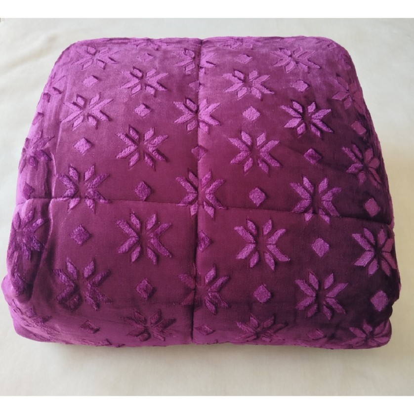 ΚΟΥΒΕΡΤΟΠΑΠΛΩΜΑ ΗΜΙΔΙΠΛΟ 180X240 ADAM HOME (500) OPAL ROSE