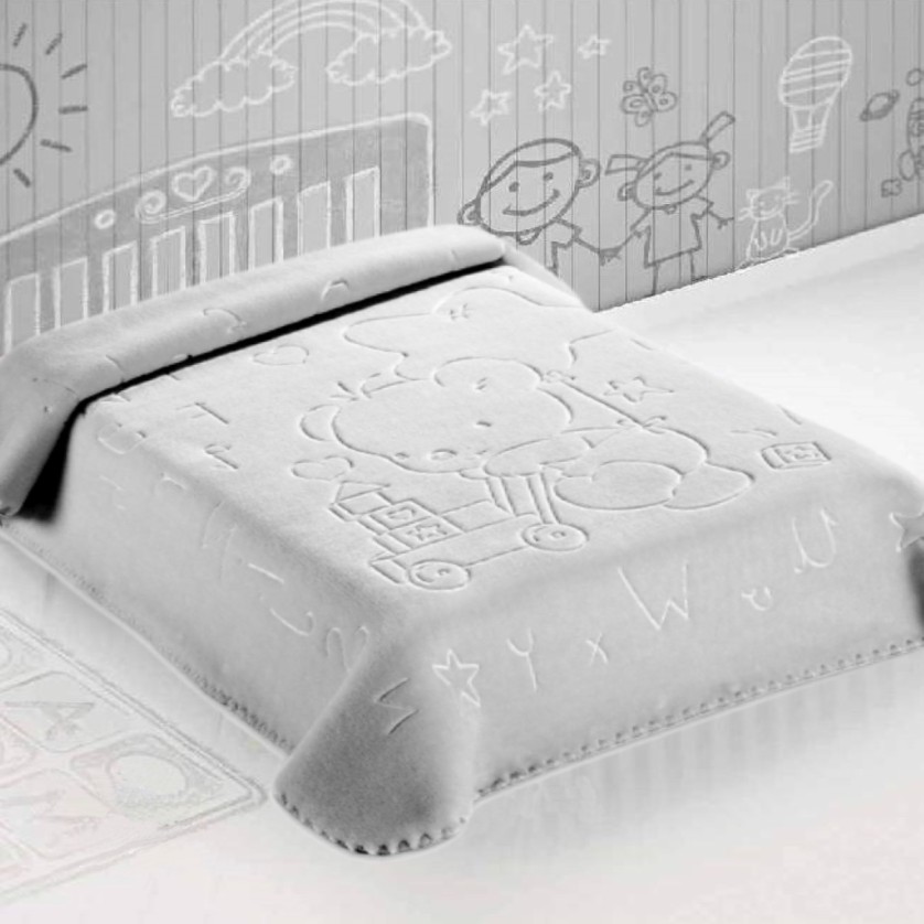 ΚΟΥΒΕΡΤΑ ΙΣΠΑΝΙΑΣ ΚΟΥΝΙΑΣ 110X140 BELPLA STER 521 GREY ΚΟΥΒΕΡΤΑ ΙΣΠΑΝΙΑΣ ΚΟΥΝΙΑΣ 110X140 BELPLA STER 521 GREY