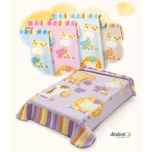 img-ΚΟΥΒΕΡΤΑ ΙΣΠΑΝΙΑΣ ΑΓΚΑΛΙΑΣ 80X110 BELPLA DRALON 542 - Beige