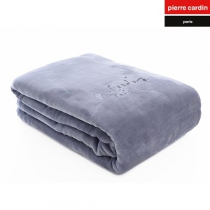 img-ΚΟΥΒΕΡΤΑ ΜΟΝΗ 160X220 PIERRE CARDIN NANCY  545 GREY(51)