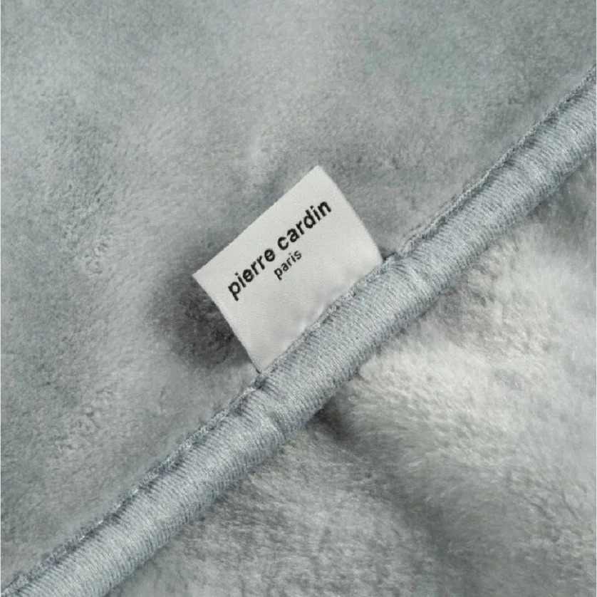 ΚΟΥΒΕΡΤΑ ΜΟΝΗ 160X220 PIERRE CARDIN NANCY STER 545 GREY(51)