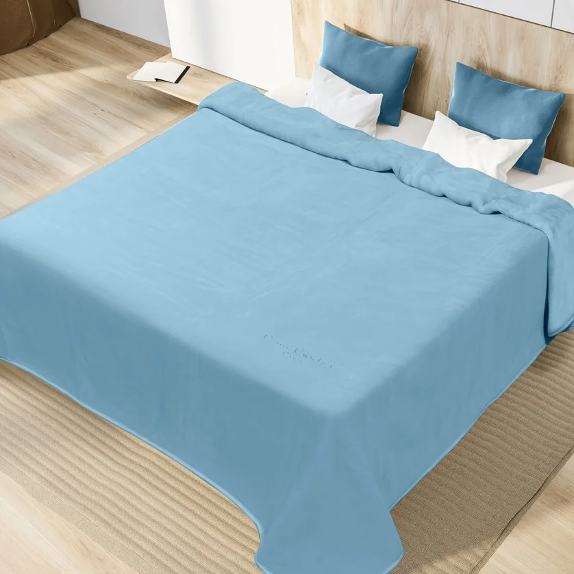 ΚΟΥΒΕΡΤΑ ΜΟΝΗ 160X240 PIERRE CARDIN NANCY 545 LIGHT BLUE(3) ΚΟΥΒΕΡΤΑ ΜΟΝΗ 160X240 PIERRE CARDIN NANCY 545 LIGHT BLUE(3)