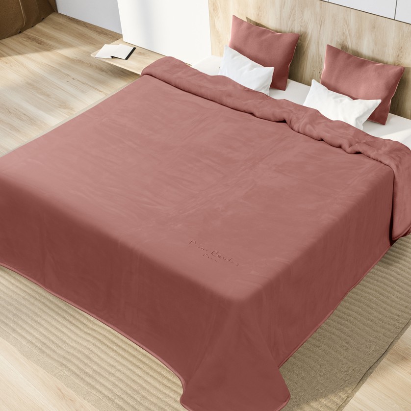 ΚΟΥΒΕΡΤΑ KING SIZE 240X260 PIERRE CARDIN NANCY 545 OPAL ROSE(64)