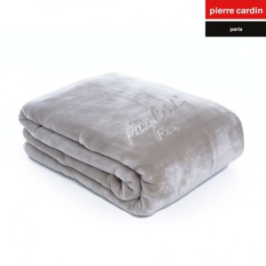 img-ΚΟΥΒΕΡΤΑ ΜΟΝΗ 160X220 PIERRE CARDIN NANCY 545 TAUPE(55)