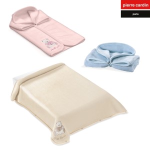 img-ΚΟΥΒΕΡΤΑ ΥΠΝΟΣΑΚΟΣ 80Χ90 PIERRE CARDIN  (745) - Beige