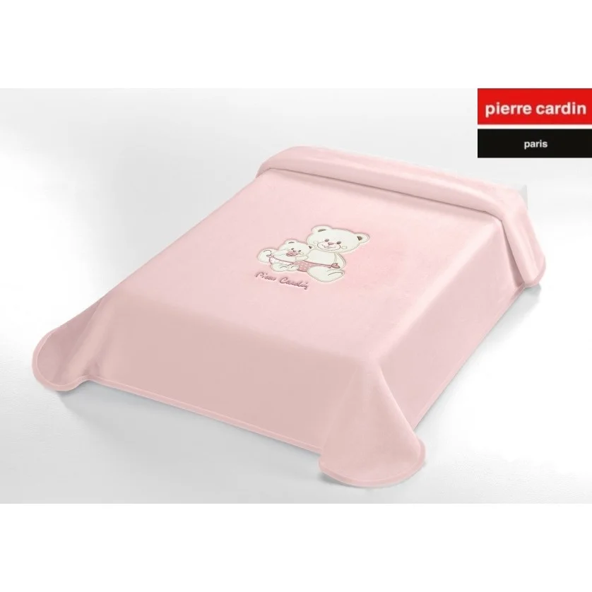 ΚΟΥΒΕΡΤΑ ΑΓΚΑΛΙΑΣ 80Χ110 PIERRE CARDIN (560) PINK ΚΟΥΒΕΡΤΑ ΑΓΚΑΛΙΑΣ 80Χ110 PIERRE CARDIN (560) PINK