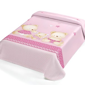 img-ΚΟΥΒΕΡΤΑ ΙΣΠΑΝΙΑΣ ΚΟΥΝΙΑΣ 110X140 BELPLA STER 663 PINK