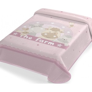 img-ΚΟΥΒΕΡΤΑ ΙΣΠΑΝΙΑΣ ΚΟΥΝΙΑΣ 110X140 BELPLA STER 664 PINK