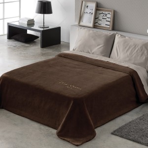 img-ΚΟΥΒΕΡΤΑ FLEECE PIERRE CARDIN ΜΟΝΗ 160X220  ROCHE 745 VISON (7)