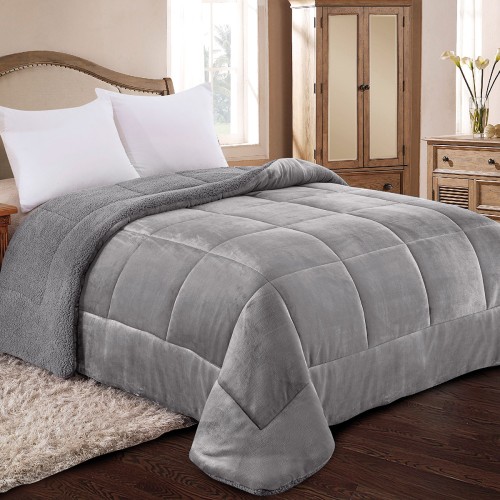 img-ΚΟΥΒΕΡΤΟΠΑΠΛΩΜΑ ΜΟΝΟ 160X240 ADAM HOME (805) GREY