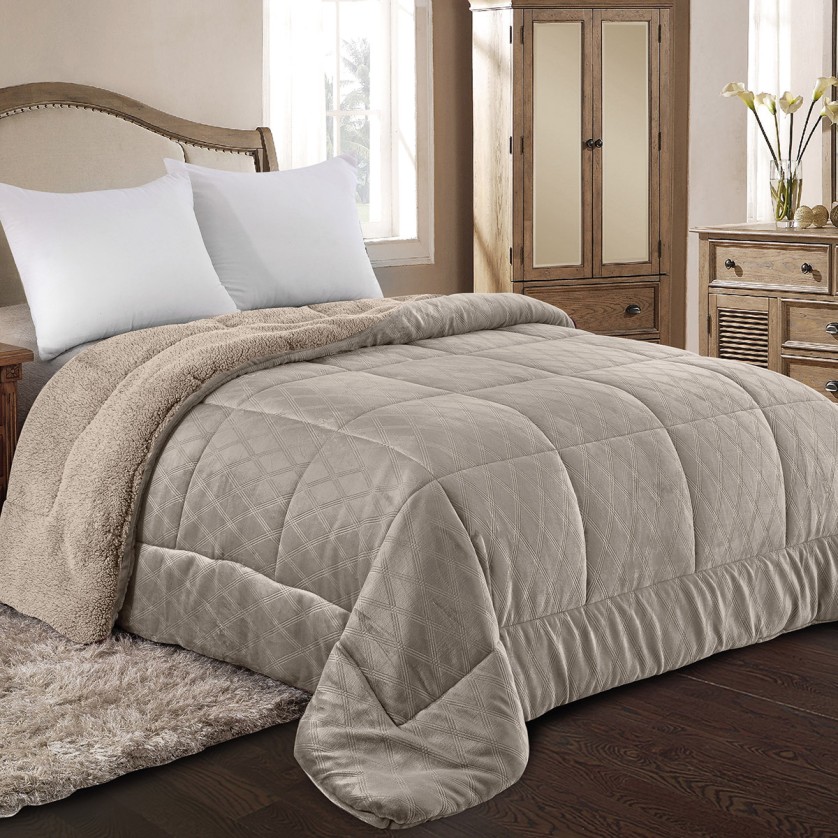 ΚΟΥΒΕΡΤΟΠΑΠΛΩΜΑ ΜΟΝΟ 160X220 ADAM HOME (820) TAUPE ΚΟΥΒΕΡΤΟΠΑΠΛΩΜΑ ΜΟΝΟ 160X220 ADAM HOME (820) TAUPE
