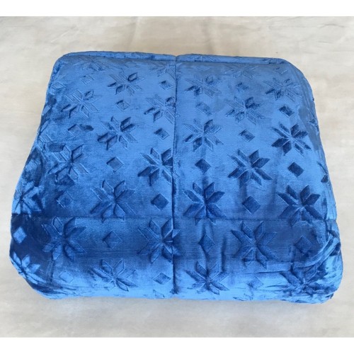 img-ΚΟΥΒΕΡΤΟΠΑΠΛΩΜΑ ΗΜΙΔΙΠΛΟ 180X240 ADAM HOME (500) BLUE