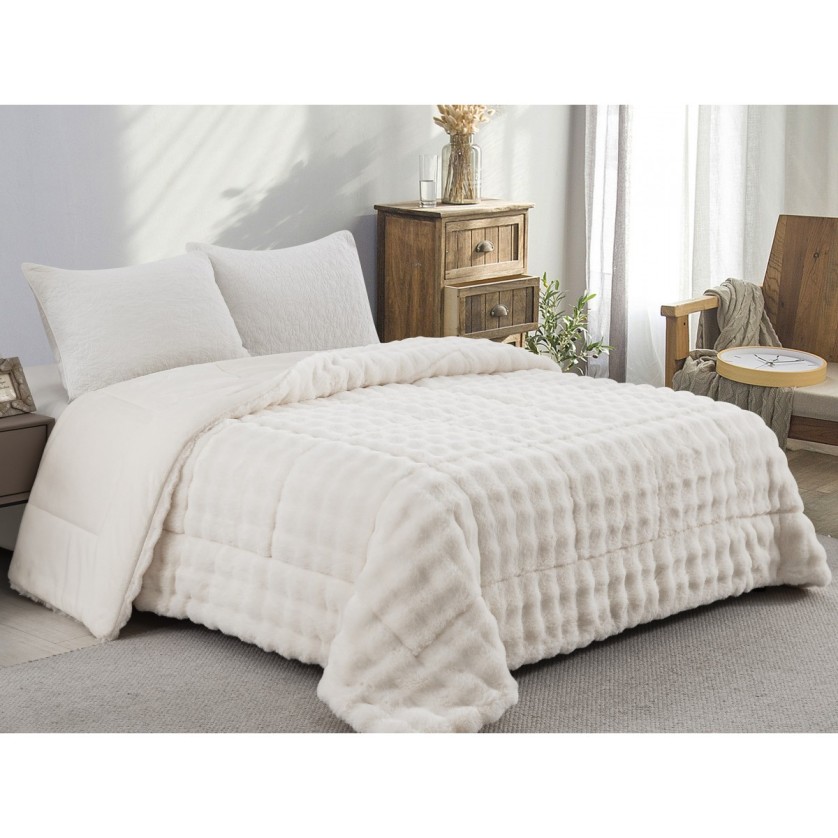 ΚΟΥΒΕΡΤΟΠΑΠΛΩΜΑ ΓΟΥΝΑ/FLANNEL ΥΠΕΡΔΙΠΛΟ 220X240 ADAM HOME (910) WHITE ΚΟΥΒΕΡΤΟΠΑΠΛΩΜΑ ΓΟΥΝΑ/FLANNEL ΥΠΕΡΔΙΠΛΟ 220X240 ADAM HOME (910) WHITE