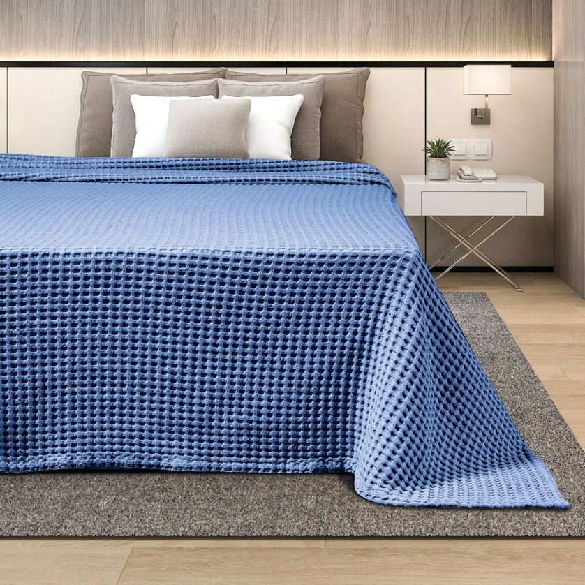 ΚΟΥΒΕΡΤΑ ΠΙΚΕ ΥΠΕΡΔΙΠΛΗ 230X240 ADAM HOME BLUE ΚΟΥΒΕΡΤΑ ΠΙΚΕ ΥΠΕΡΔΙΠΛΗ 230X240 ADAM HOME BLUE