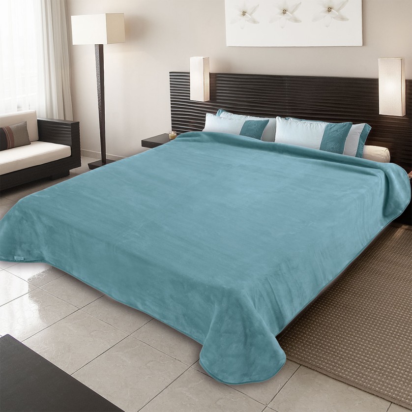 ΚΟΥΒΕΡΤΑ ΙΣΠΑΝΙΑΣ KING SIZE 240X260 BELPLA PLAIN  LAGUNA(71)   - Laguna