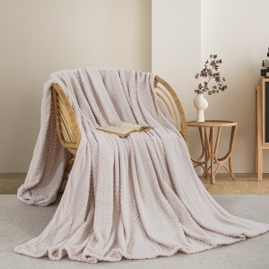 img-ΚΟΥΒΕΡΤΑ  FLEECE ΗΜΙΔΙΠΛΟ 180X240 ADAM HOME (550) IVORY (01)