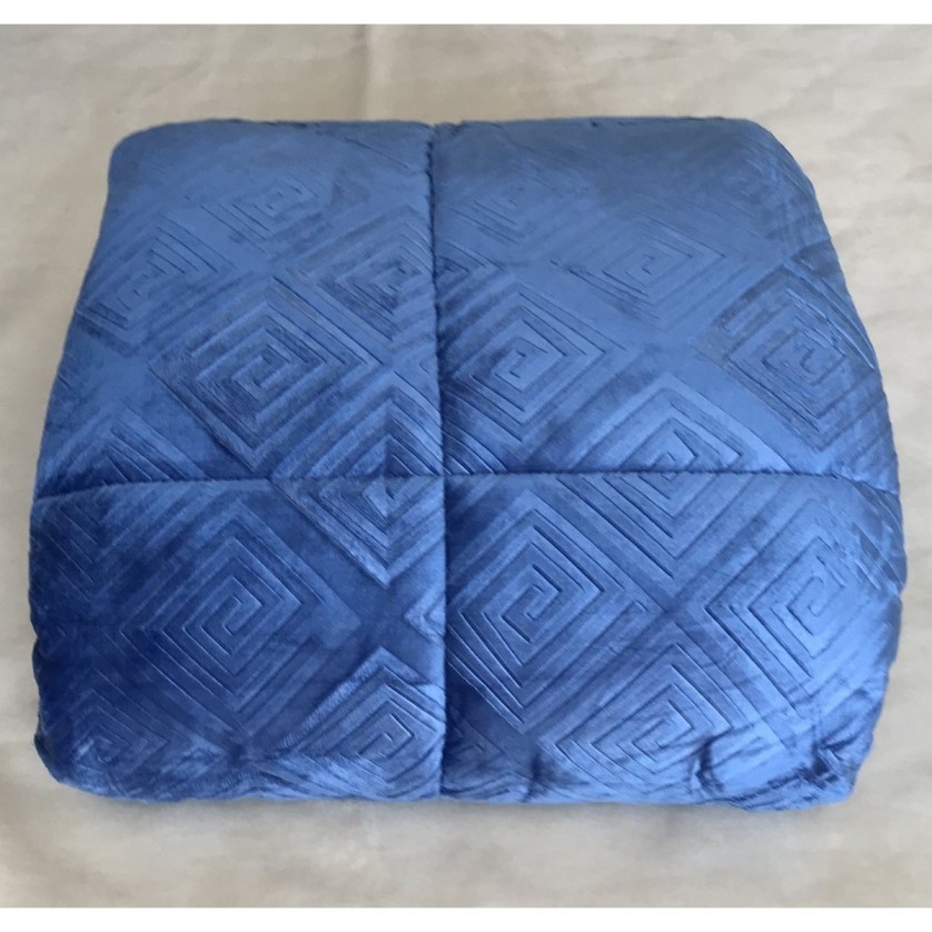 ΚΟΥΒΕΡΤΟΠΑΠΛΩΜΑ ΗΜΙΔΙΠΛΟ 180X240 ADAM HOME (880) BLUE