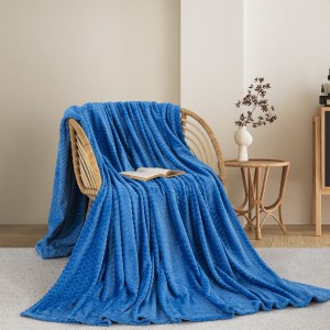 img-ΚΟΥΒΕΡΤΑ  FLEECE ΗΜΙΔΙΠΛΟ 180X240 ADAM HOME (550) BLUE(03)