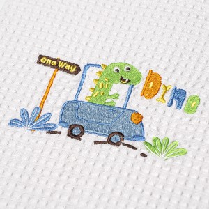 img-ΚΟΥΒΕΡΤΑ ΠΙΚΕ ΑΓΚΑΛΙΑΣ 80X110 ADAM HOME DINOSAUROS WHITE