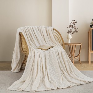 img-ΚΟΥΒΕΡΤΑ  FLEECE ΗΜΙΔΙΠΛΟ 180X240 ADAM HOME (550) CREAM (15)