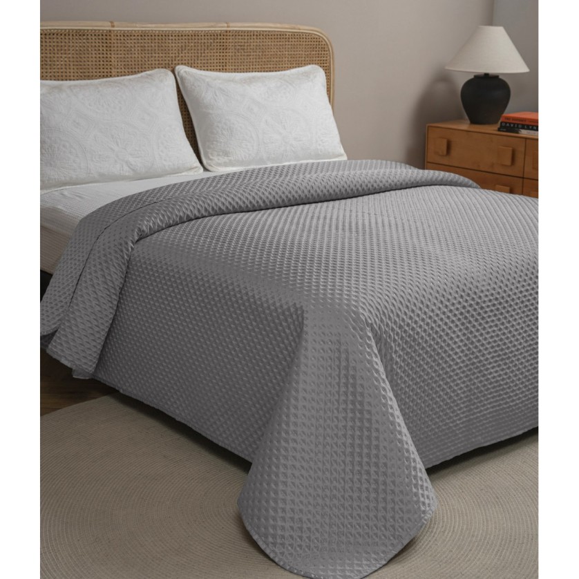 ΚΟΥΒΕΡΛΙ SATEN ΥΠΕΡΔΙΠΛΟ 220Χ240 ADAM HOME IMPERIAL GREY ΚΟΥΒΕΡΛΙ SATEN ΥΠΕΡΔΙΠΛΟ 220Χ240 ADAM HOME IMPERIAL GREY
