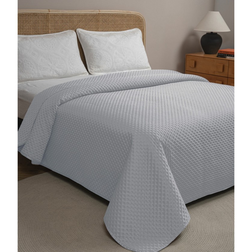 ΚΟΥΒΕΡΛΙ SATEN ΥΠΕΡΔΙΠΛΟ 220Χ240 ADAM HOME IMPERIAL SILVER ΚΟΥΒΕΡΛΙ SATEN ΥΠΕΡΔΙΠΛΟ 220Χ240 ADAM HOME IMPERIAL SILVER