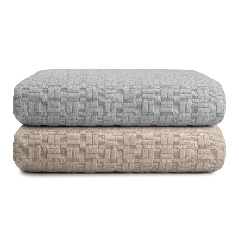 ΚΟΥΒΕΡΤΑ ΖΑΚΑΡ KING SIZE MATLASSE ROMVIA 260X270 BEIGE (360 gsm) ΚΟΥΒΕΡΤΑ ΖΑΚΑΡ KING SIZE MATLASSE ROMVIA 260X270 BEIGE (360 gsm)