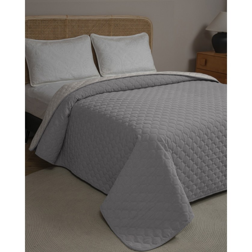 ΚΟΥΒΕΡΛΙ CHENILLE ΥΠΕΡΔΙΠΛΟ 220Χ240 ADAM HOME MISTRAL GREY ΚΟΥΒΕΡΛΙ CHENILLE ΥΠΕΡΔΙΠΛΟ 220Χ240 ADAM HOME MISTRAL GREY