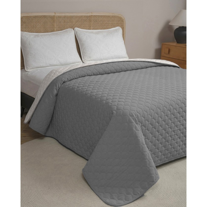 ΚΟΥΒΕΡΛΙ CHENILLE ΥΠΕΡΔΙΠΛΟ 220Χ240 ADAM HOME MISTRAL GREY ΚΟΥΒΕΡΛΙ CHENILLE ΥΠΕΡΔΙΠΛΟ 220Χ240 ADAM HOME MISTRAL GREY