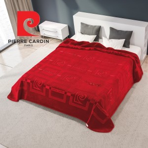 img-ΚΟΥΒΕΡΤΑ ΥΠΕΡΔΙΠΛΗ 220X240 PIERRE CARDIN NANCY 657  RED(34)