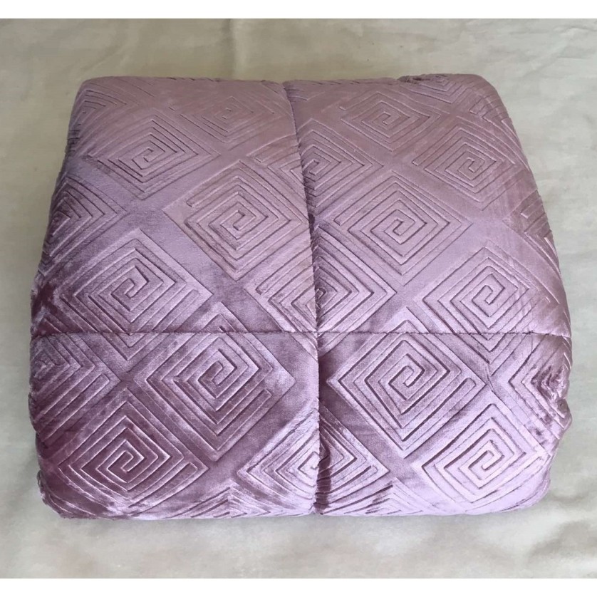 ΚΟΥΒΕΡΤΟΠΑΠΛΩΜΑ ΗΜΙΔΙΠΛΟ 180X240 ADAM HOME (880) OPAL ROSE