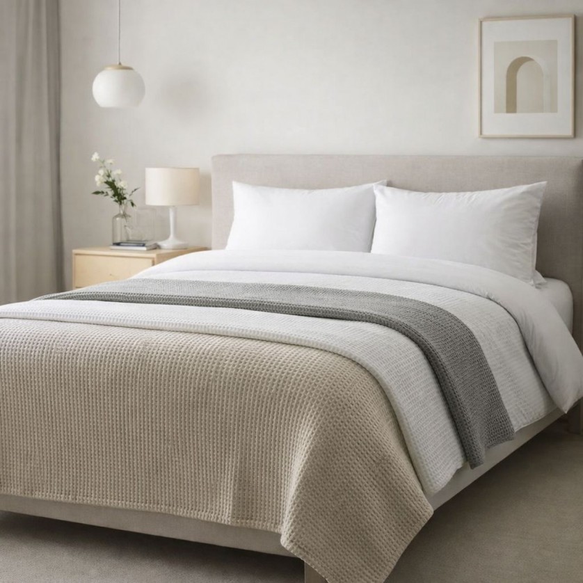 ΚΟΥΒΕΡΤΑ ΠΙΚΕ SANFORIZED ΜΟΝΗ 165Χ240 ADAM HOME - Cappuccino ΚΟΥΒΕΡΤΑ ΠΙΚΕ SANFORIZED ΜΟΝΗ 165Χ240 ADAM HOME - Cappuccino