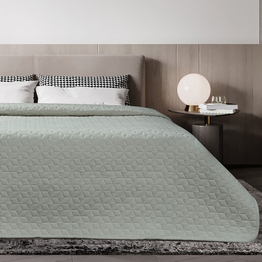 ΚΟΥΒΕΡΛΙ MICROFIBER PRE-WASHED ΥΠΕΡΔΙΠΛΟ 220X240 ADAM HOME VIVA  OLIVE GREEN