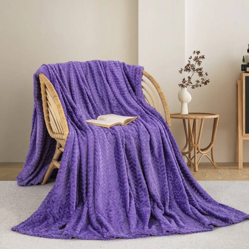 ΚΟΥΒΕΡΤΑ FLEECE ΥΠΕΡΔΙΠΛΟ 220X240 ADAM HOME (550) PURPLE(73) ΚΟΥΒΕΡΤΑ FLEECE ΥΠΕΡΔΙΠΛΟ 220X240 ADAM HOME (550) PURPLE(73)