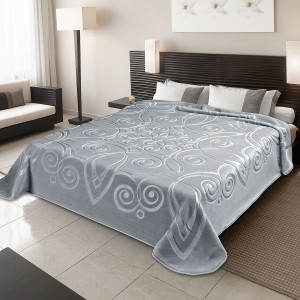 img-ΚΟΥΒΕΡΤΑ ΙΣΠΑΝΙΑΣ ΥΠΕΡΔΙΠΛΗ 220Χ240 BELPLA  STER 516 GREY(51)