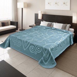 img-ΚΟΥΒΕΡΤΑ ΙΣΠΑΝΙΑΣ ΥΠΕΡΔΙΠΛΗ 220Χ240 BELPLA  STER 516 VERDE(20)