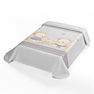 img-ΚΟΥΒΕΡΤΑ ΙΣΠΑΝΙΑΣ ΚΟΥΝΙΑΣ 110X140 BELPLA STER 663 GREY