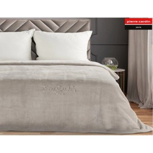 img-ΚΟΥΒΕΡΤΑ ΥΠΕΡΔΙΠΛΗ 220X240 PIERRE CARDIN NANCY 545 TAUPE(55)