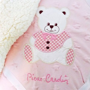 img-ΚΟΥΒΕΡΤΑ ΚΟΥΝΙΑΣ 110x140 FLEECE/SHERPA ΚΟΥΝΙΑΣ PIERRE CARDIN TEDDY PINK