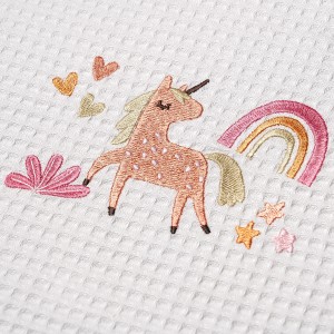 img-ΚΟΥΒΕΡΤΑ ΠΙΚΕ ΚΟΥΝΙΑΣ 110X140 ADAM HOME UNICORN WHITE