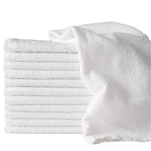img-Πετσέτα Χεριών Λαβέτα 30×50 Λευκή 450γρ. 100% cotton Πεννιέ