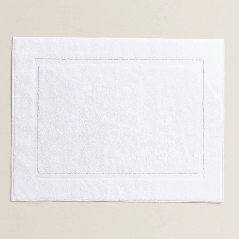 Πατάκι Μπάνιου Ξενοδοχείου 100% cotton White Πατάκι Μπάνιου Ξενοδοχείου 100% cotton White