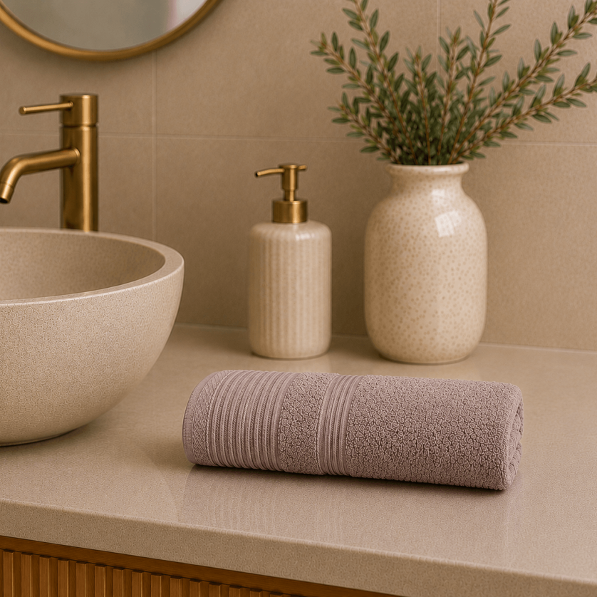 Πετσέτα Χεριών 30×50 Dusty Rose Πετσέτα Χεριών 30×50 Dusty Rose