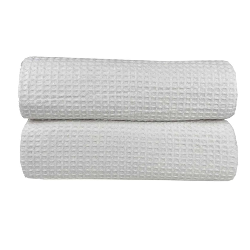 Κουβέρτα Πικέ Υπέρδιπλη Waffle Ξενοδοχείου 230X245 White