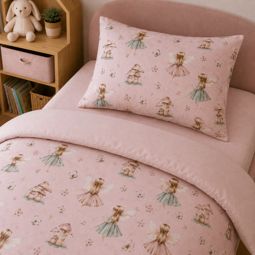 Παιδικό Σεντόνι Με Λάστιχο 1Χ(105Χ200+30)+1Χ(52χ72) Fairy Girl Παιδικό Σεντόνι Με Λάστιχο 1Χ(105Χ200+30)+1Χ(52χ72) Fairy Girl