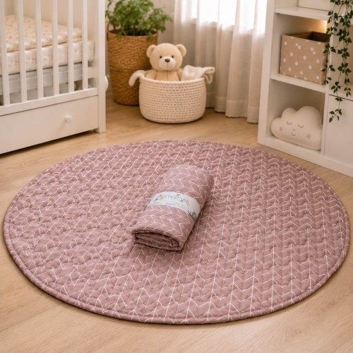 img-Μαλακό Στρώμα Παιχνιδιού  Alpis Dusty Rose