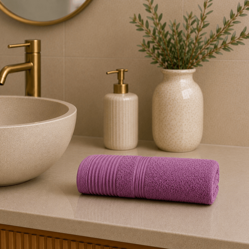 Πετσέτα Χεριών 30×50 Dark Lilac Πετσέτα Χεριών 30×50 Dark Lilac