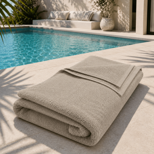 img-Πετσέτα Πισίνας 70X140 Beige