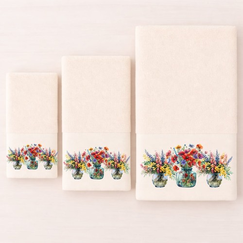 img-Πετσέτα Μπάνιου 70×140 Blossom Ecru